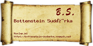 Bottenstein Sudárka névjegykártya