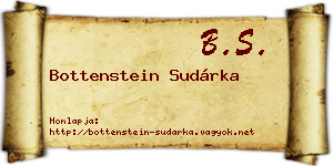 Bottenstein Sudárka névjegykártya